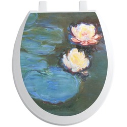 Water Lilies #2 Toilet Seat Decal