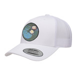 Water Lilies #2 Trucker Hat - White