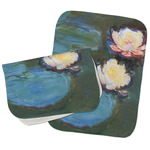 Water Lilies #2 Burp Cloths - Fleece - Set of 2