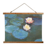 Water Lilies #2 Wall Hanging Tapestry - Wide