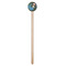 Water Lilies #2 Wooden 7.5" Stir Stick - Round - Single Stick