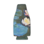 Water Lilies #2 Zipper Bottle Cooler