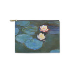 Water Lilies #2 Zipper Pouch - Small - 8.5"x6"