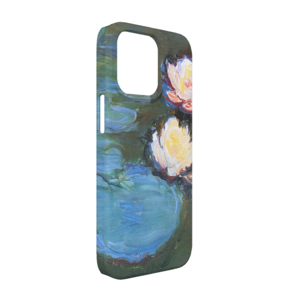 Custom Water Lilies #2 iPhone Case - Plastic - iPhone 13