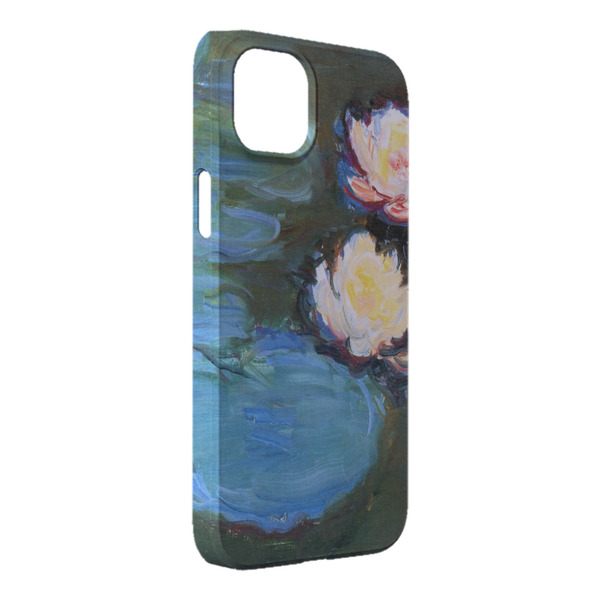 Custom Water Lilies #2 iPhone Case - Plastic - iPhone 14 Plus