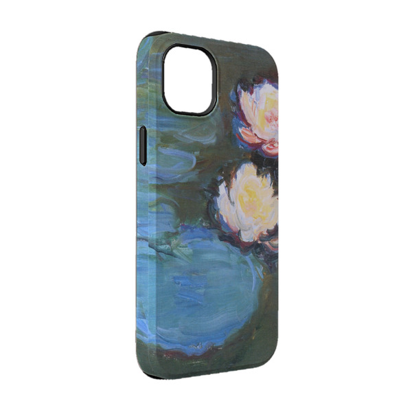 Custom Water Lilies #2 iPhone Case - Rubber Lined - iPhone 14 Pro