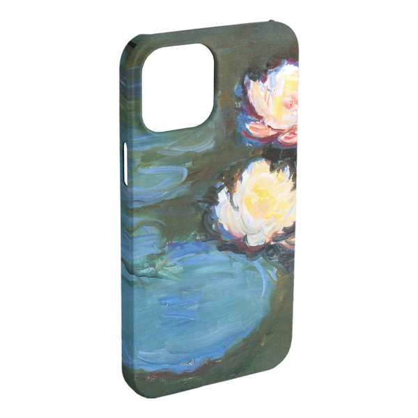 Custom Water Lilies #2 iPhone Case - Plastic - iPhone 15 Plus