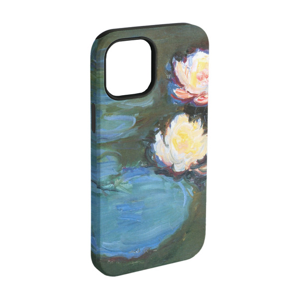 Custom Water Lilies #2 iPhone Case - Rubber Lined - iPhone 15 Pro