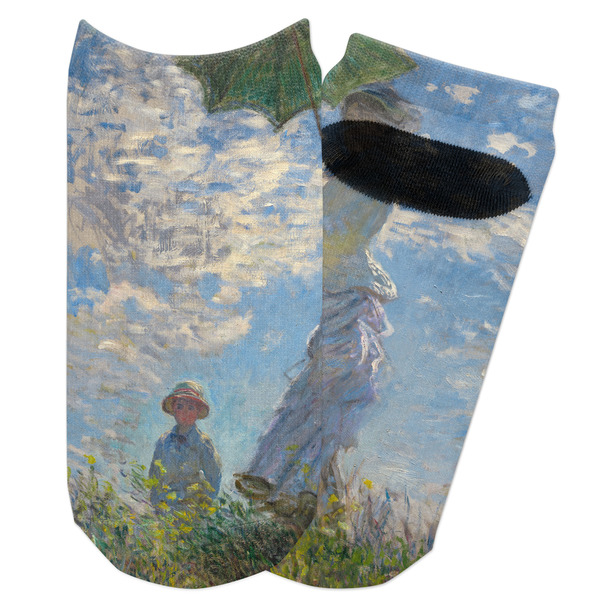 Custom Promenade Woman by Claude Monet Adult Ankle Socks