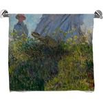 Promenade Woman by Claude Monet Bath Towel