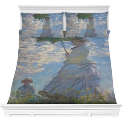 Promenade Woman by Claude Monet Comforter Set - Full / Queen