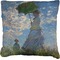 Promenade Woman Burlap Pillow 22"