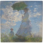 Promenade Woman by Claude Monet Ceramic Tile Hot Pad