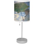 Promenade Woman by Claude Monet 7" Drum Lamp with Shade Linen