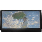 Promenade Woman by Claude Monet Canvas Checkbook Cover