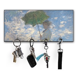 Promenade Woman by Claude Monet Key Hanger w/ 4 Hooks