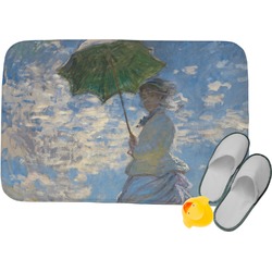 Promenade Woman by Claude Monet Memory Foam Bath Mat