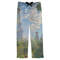 Promenade Woman by Claude Monet Mens Pajama Pants - XS