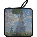 Promenade Woman by Claude Monet Pot Holder