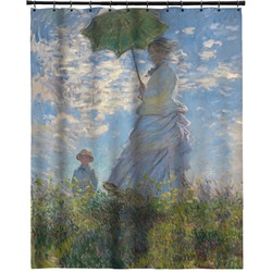 Promenade Woman by Claude Monet Extra Long Shower Curtain - 70"x84"