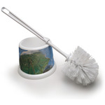 Promenade Woman by Claude Monet Toilet Brush