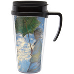 Promenade Woman by Claude Monet Acrylic Travel Mug with Handle