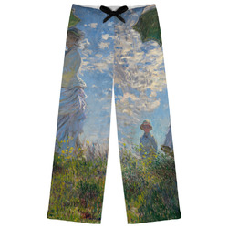 Promenade Woman by Claude Monet Womens Pajama Pants - L