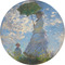 Promenade Woman by Claude Monet 1" Multipurpose Round Labels - Single Sticker