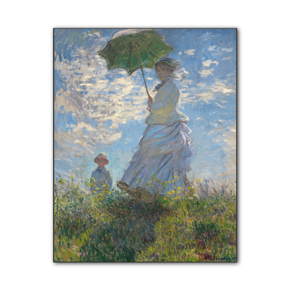 Custom Promenade Woman by Claude Monet Wood Print - 11x14