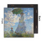 Promenade Woman by Claude Monet 12x12 Wood Print - Front & Back View