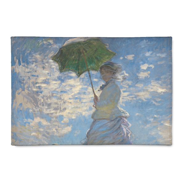 Custom Promenade Woman by Claude Monet 2' x 3' Indoor Area Rug