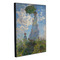 Promenade Woman by Claude Monet 20x24 Wood Print - Angle View