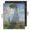 Promenade Woman by Claude Monet 20x24 Wood Print - Front & Back View