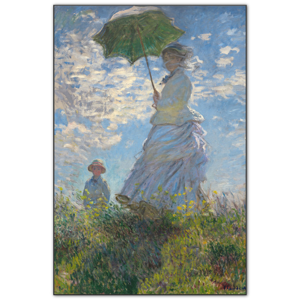 Custom Promenade Woman by Claude Monet Wood Print - 20x30