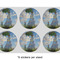 Promenade Woman by Claude Monet 3" Multipurpose Round Labels - Sheet