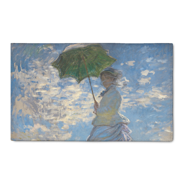 Custom Promenade Woman by Claude Monet 3' x 5' Patio Rug