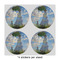 Promenade Woman by Claude Monet 4" Multipurpose Round Labels - Sheet