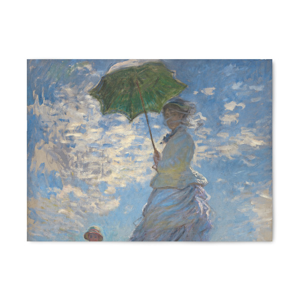 Custom Promenade Woman by Claude Monet 5' x 7' Patio Rug