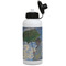 Promenade Woman by Claude Monet Aluminum Water Bottle - White Front