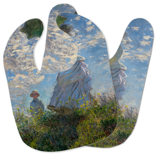 Custom Promenade Woman by Claude Monet Baby Bib