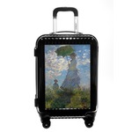 Promenade Woman by Claude Monet Carry On Hard Shell Suitcase