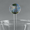 Promenade Woman by Claude Monet Clear Plastic 7" Stir Stick - Round - Main