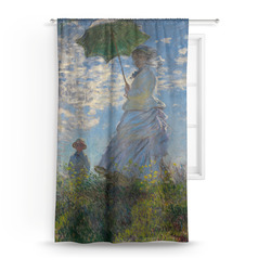 Promenade Woman by Claude Monet Curtain Panel - Custom Size