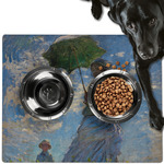 Promenade Woman by Claude Monet Dog Food Mat - Large