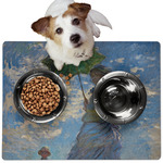 Promenade Woman by Claude Monet Dog Food Mat - Medium