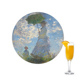 Promenade Woman by Claude Monet Printed Drink Topper - 2.15"