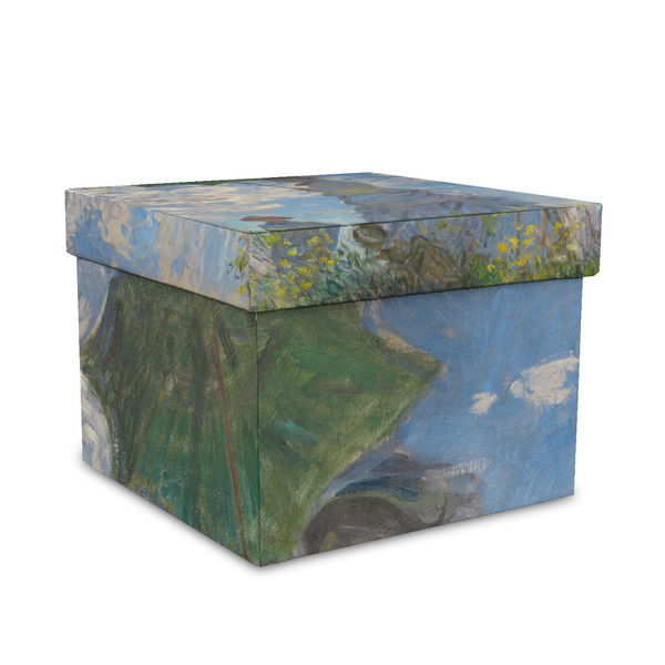 Custom Promenade Woman by Claude Monet Gift Box with Lid - Canvas Wrapped - Medium