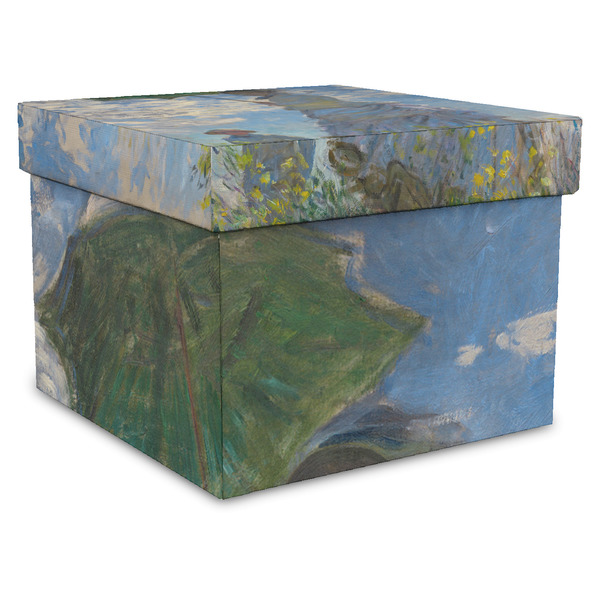 Custom Promenade Woman by Claude Monet Gift Box with Lid - Canvas Wrapped - X-Large