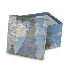Promenade Woman by Claude Monet Gift Box with Lid - Canvas Wrapped