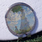 Promenade Woman by Claude Monet Golf Ball Marker Hat Clip - Silver - Front